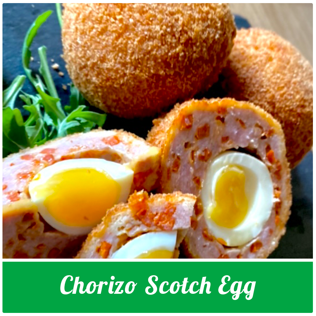 Chorizo Hens Egg Scotch Egg